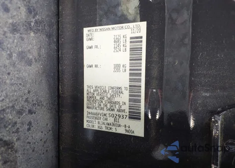 2021 Nissan Maxima Platinum Xtronic Cvt from USA, damaged, VIN 1N4AA6FV1MC502937